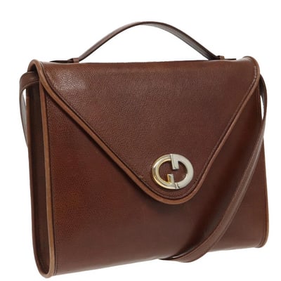 Gucci camel lizard skin leather original '1973 style' two-way bag (1 of 4)