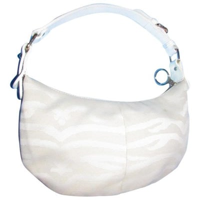 Fendi Limited Edition Chef Style Large Purse Khaki And White Tiger Print Canvas And White Leather Ho (1 of 4)
