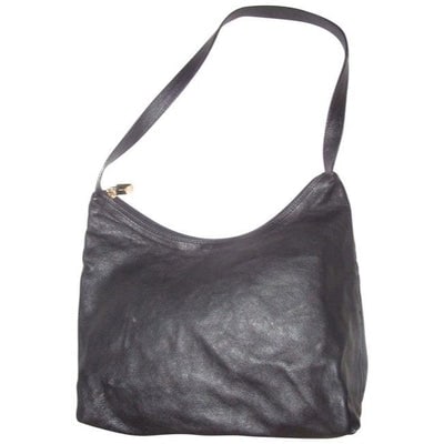 Maurizio Taiuti Pursesdesigner Purses Black Leather Hobo Bag (1 of 4)