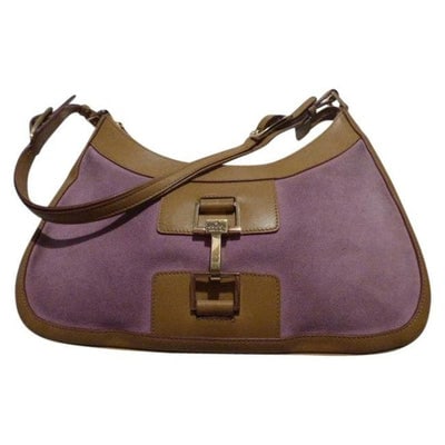 For sale is a vintage, Tom Ford era, RARE, Jackie O hobo style, shoulder bag by Gucci! It is camel: For sale is a vintage, Tom Ford era, RARE, Jackie O hobo style, shoulder bag by Gucci! It is camel leather and pink suede. The shoulder bag has a wide, geometric, camel leather, version of the Jackie