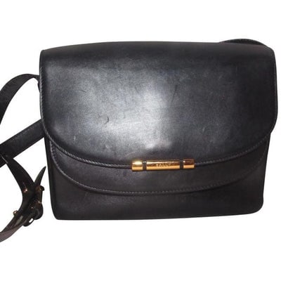 Bally Vintage Pursesdesigner Purses Navy Blue Leather Shoulder Bag: For sale is a vintage, Bally, buttery soft, navy blue leather, envelope style, shoulder bag with dual flap snap closures, exterior pockets, an adjustable strap, and a roomy multiple compartment interi