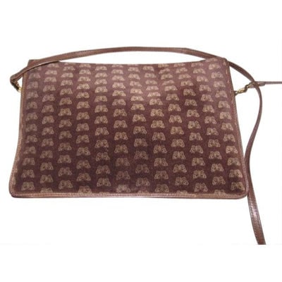 Bottega Veneta Vintage Pursesdesigner Purses Embossed Pink Butterfly Print On Brown Suede And Brown: For sale is a Bottega Veneta, boho, RARE, brown suede, two-way style, envelope snap top closure, shoulder bag or clutch style with an embossed, pink butterfly print, removable strap, and multiple inte