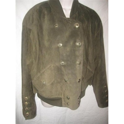 Escada Suede Leather Jacket - 4