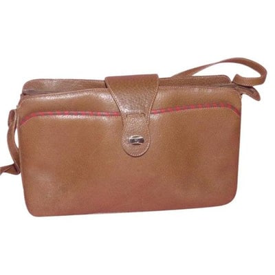 Gucci W Red Green Striped Coated Canvas Accents Brown Leather Cross Body Bag: * For sale is a unique, vintage, mod, Gucci Anniversary Collection, RARE, brown leather with striped, green and red accents, cross body purse with multiple compartments! It is a rare style from the Gu