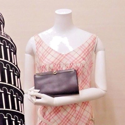 Gucci Chocolate Brown Leather Interlocking G Clutch - 4