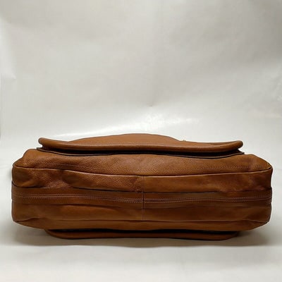 Chloé 'Paraty' style camel leather top zip two-way bag - 3