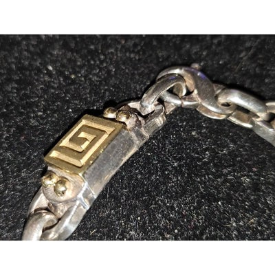 metallic yellow gold Givenchy bracelet - 2