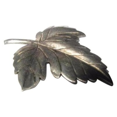 Tiffany & Co Vintage Sterling Stylized Leaf Brooch (1 of 4)