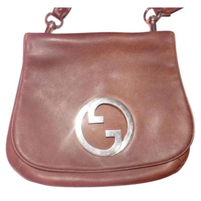 Gucci Vintage Shades Of Brown Leather Hobo Bag: For sale is a vintage, Mod, RARE, delicious, medium brown leather, Gucci Blondie, shoulder bag with large, gold 'GG' emblem with fabulous bohemian, high end style! It is a rare style and that is even 
