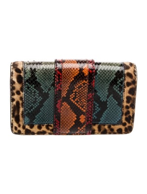 Burberry House Check Patchwork Buckle Clutch/Cross body - 3