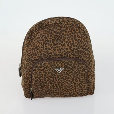 Bottega Veneta leopard print backpack - vintage - new old stock!: Discover timeless luxury with this exceptional vintage Bottega Veneta leopard print backpackâ€”a rare new old stock find that captures the essence of Italian craftsmanship and bold 90s sty