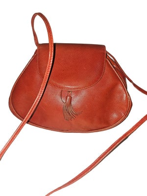 Bottega Veneta Red Lizard Leather Two-Way Crossbody: Elevate your accessory collection with this stunning Bottega Veneta Red Lizard Leather Two-Way Crossbody. It's a unique piece from Bottega Veneta that will last a lifetime! This Bottega Veneta Red Liz