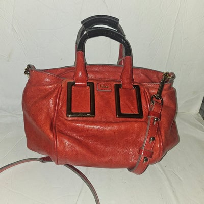 Chloe red leather Edith two-way purse (1 of 4)
