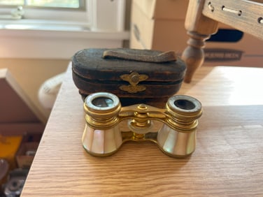Antique opera glasses