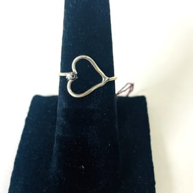 14k Yellow Gold  Diamond Ring Size 3.5