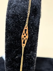 14K Delicate Gold Bracelet