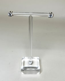 14k Yellow Gold Diamond Studs, 0.5ct each, 1 carat total