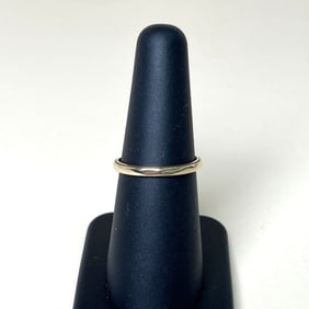 Classic 14k Yellow Gold Wedding Band Size 7