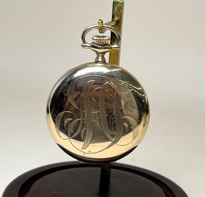 Antique Waltham 14K Gold Case Pocket Watch