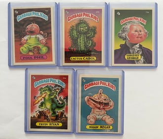 Garbage Pail Kids 5 cards