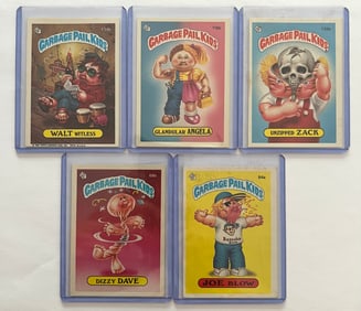 Garbage Pail Kids 5 cards