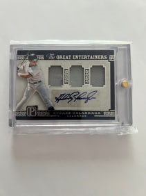 Signed Andres Galarraga Baseball Card