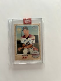 Signed Robbie Ray Baseball #06/25 Card