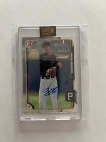 Signed Kevin Newman Baseball #40/58 Card