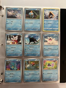 A Binder of 144 Pokemon Cards