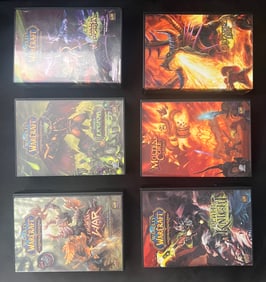 A Lot of World Warcraft and More. A Mix combination of Large and Small Cards.