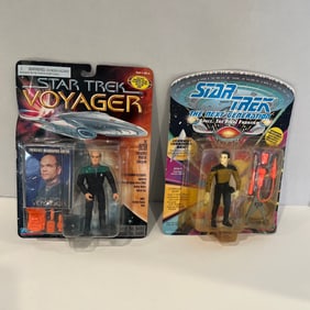 Star Trek Voyager and The Next Generation Action Figures