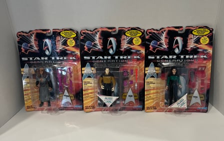 Star Trek Generations Collectible Action Figures