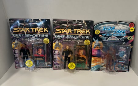 Star Trek Deep Space Nine and the Next Generation Collectible Figures