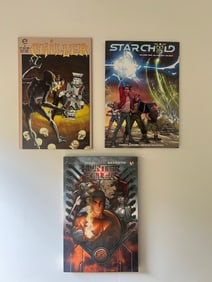 A lot of 3 comic books