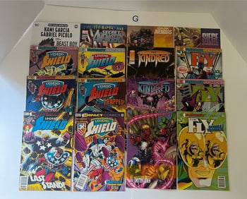 A Bundle of 16 Collectible Comics Comic Books
