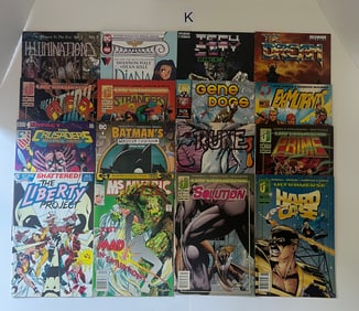 A Bundle of 16 Collectible Comics Comic Books
