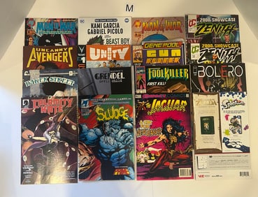 A Bundle of 16 Collectible Comics Comic Books
