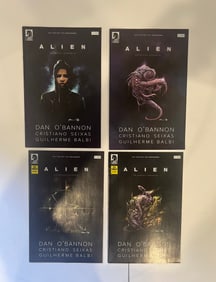A Bundle of 4 Alien Collectible Comics Comic Books