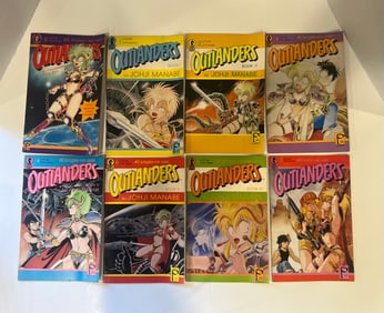 A Bundle of 8 Outlanders Collectible Comics Comic Books