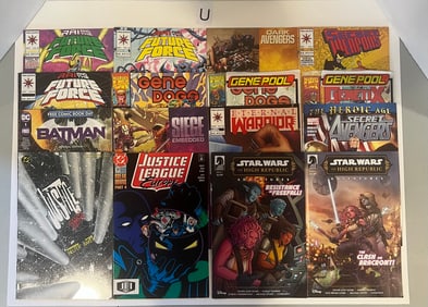 A Lot of 16 Collectible Comics Comic Books