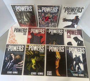 A Lot of 11 Powers Collectible Comics Comic Books