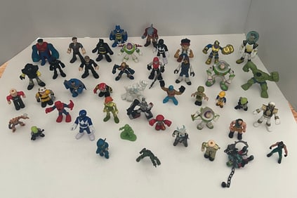 A Lot of Many Different Kind of Figurines