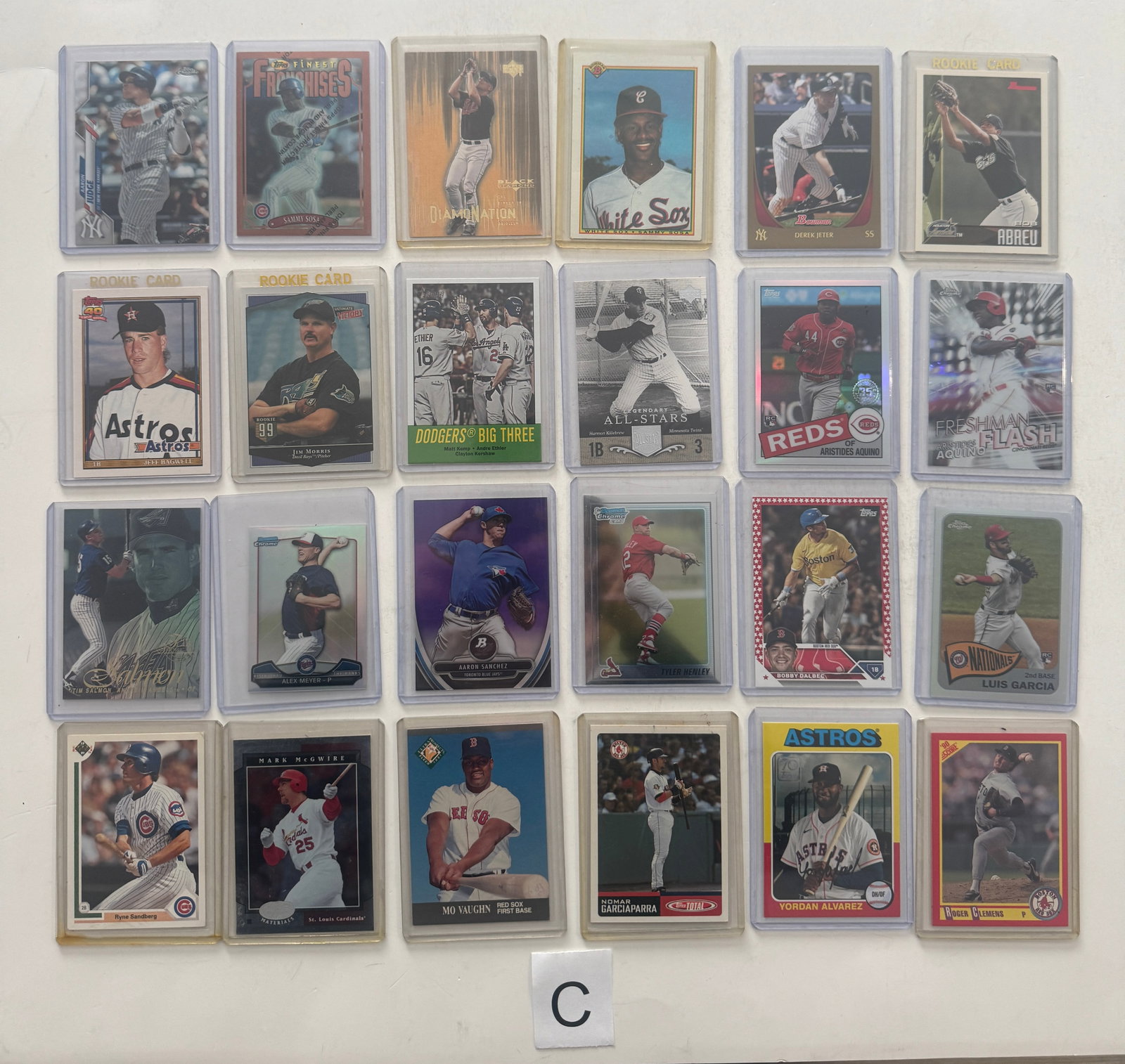 Baseball Cards In Plastic Sleevs: Baseball Cards In Plastic Sleeves