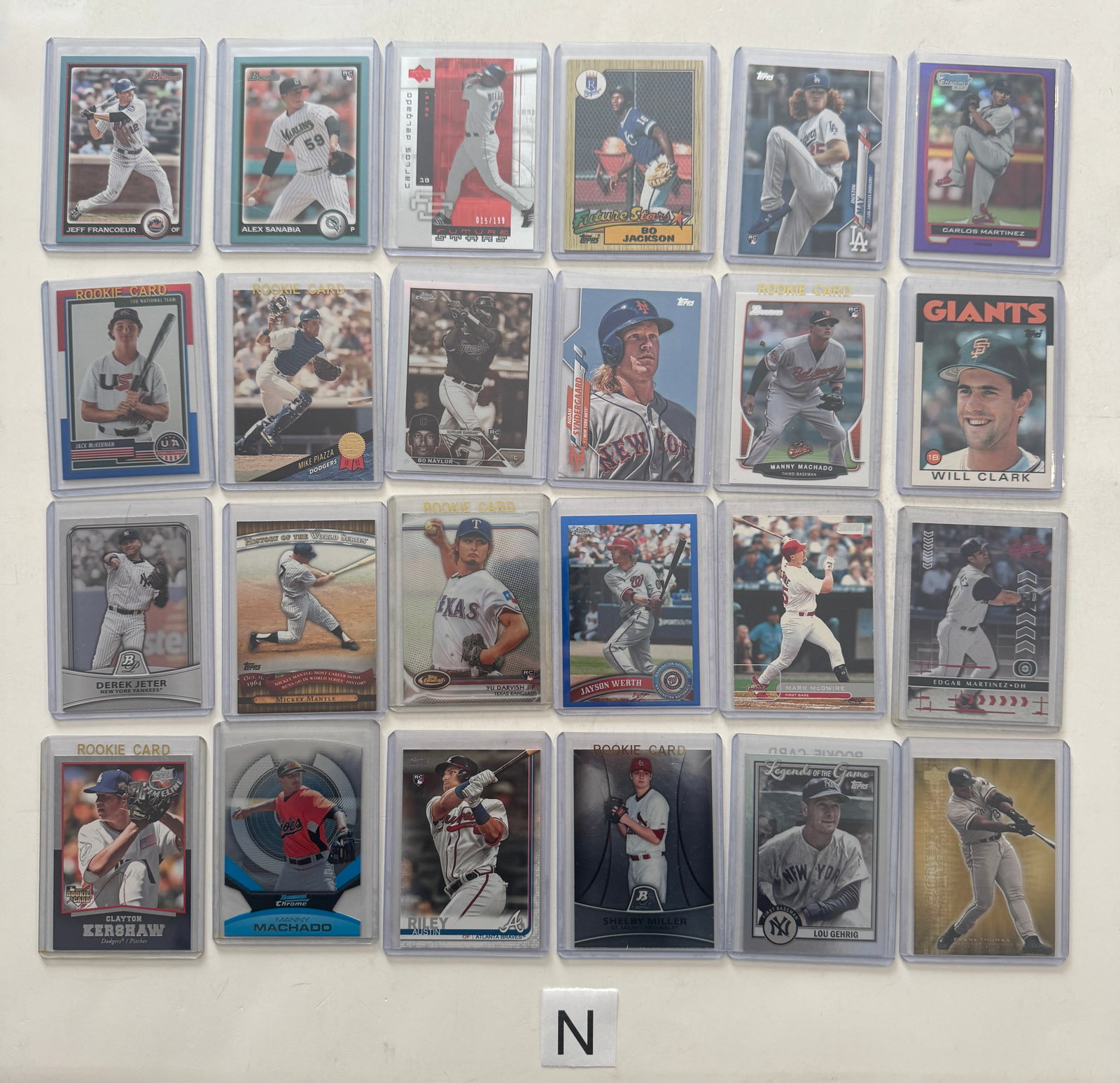 Baseball Cards In Plastic Sleevs: Baseball Cards In Plastic Sleeves