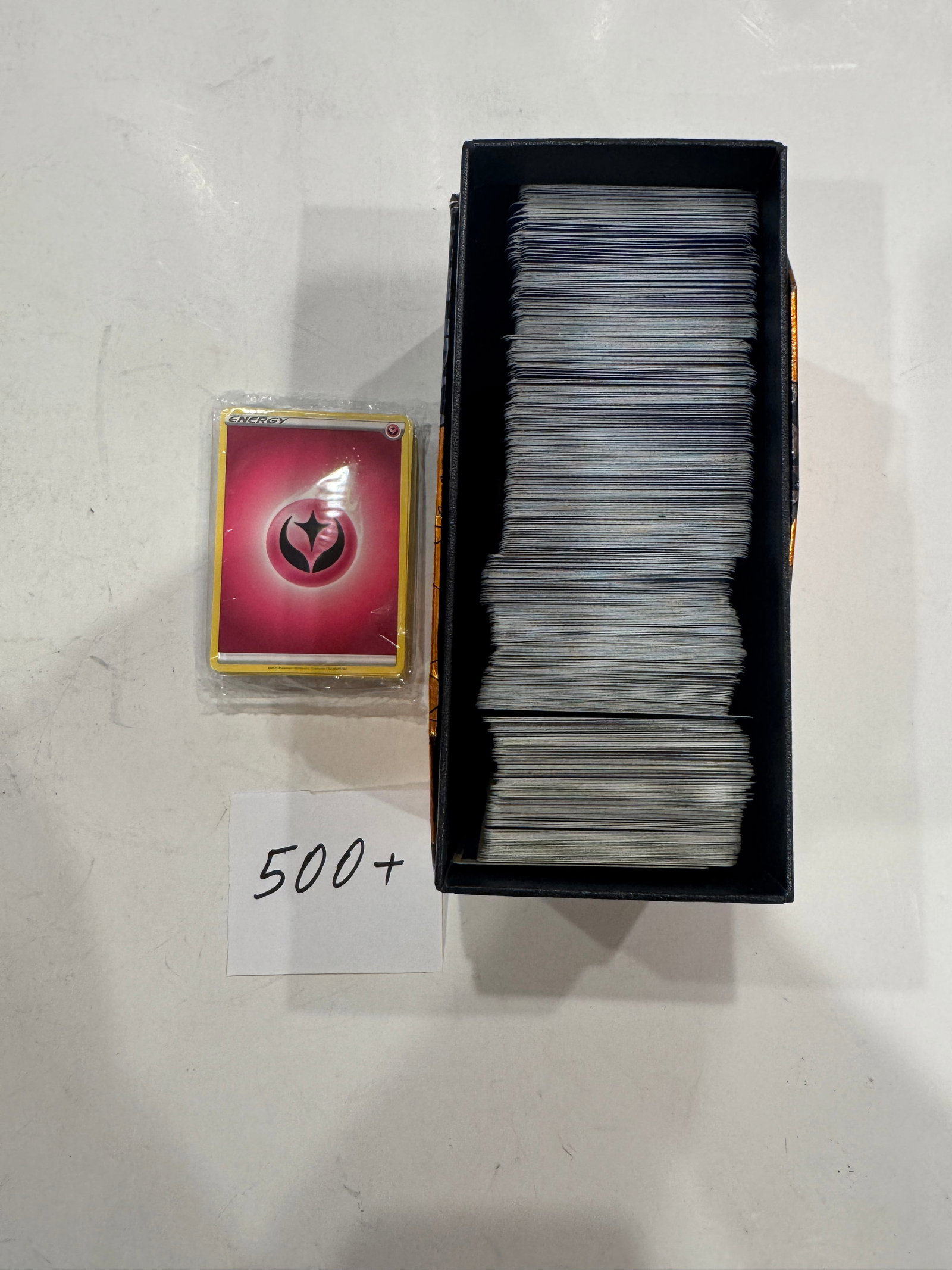 500+ Pokemon Cards (Sealed Energy Cards additionally): 500+ Pokemon Cards (Sealed Energy Cards additionally)