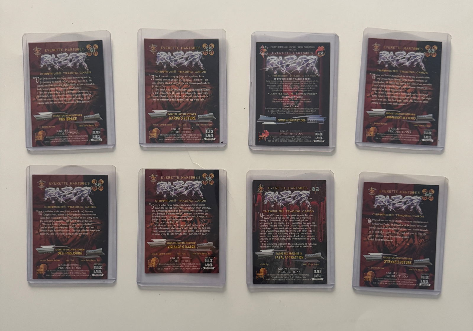 Razor Chromium Cards - 2