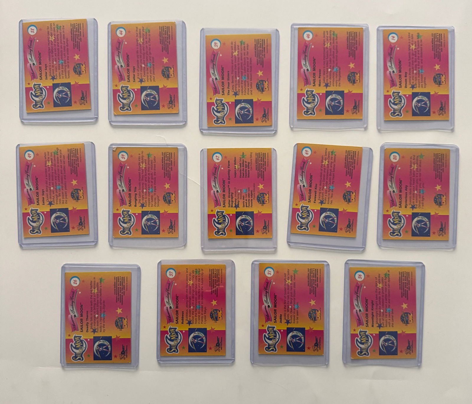 Sailormoon Cards - 2