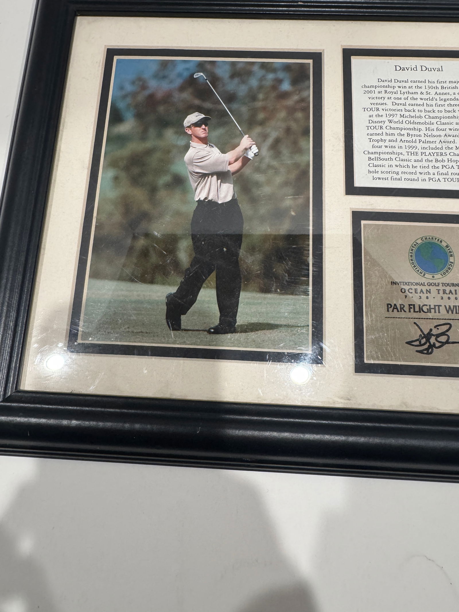 David Duval Memorabilia - 3