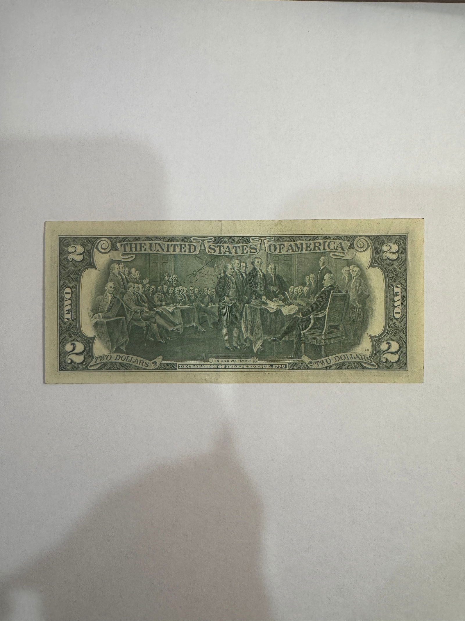 $2 First Day Issue Postmarked - 2