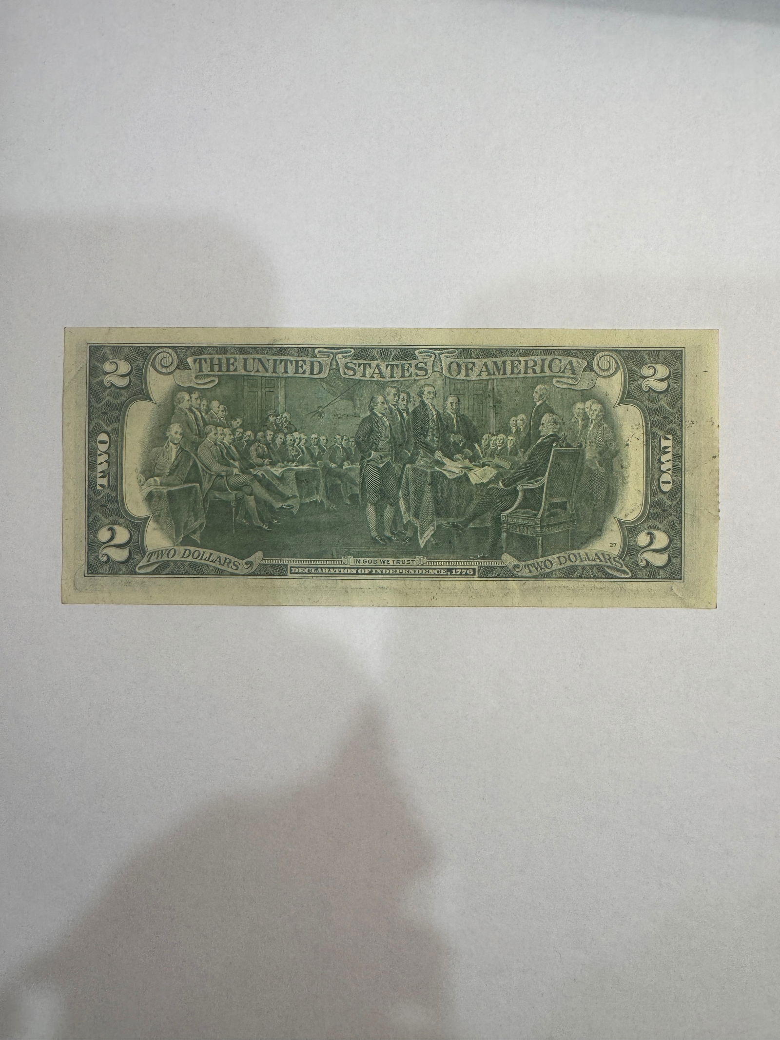 $2 First Day Issue Postmarked - 2